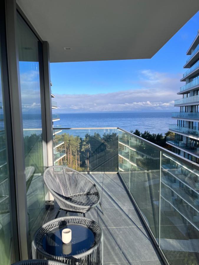 Wave Apartment Tyballtic 7Th Floor With Two Bedrooms And Sea View! Miedzyzdroje Eksteriør billede