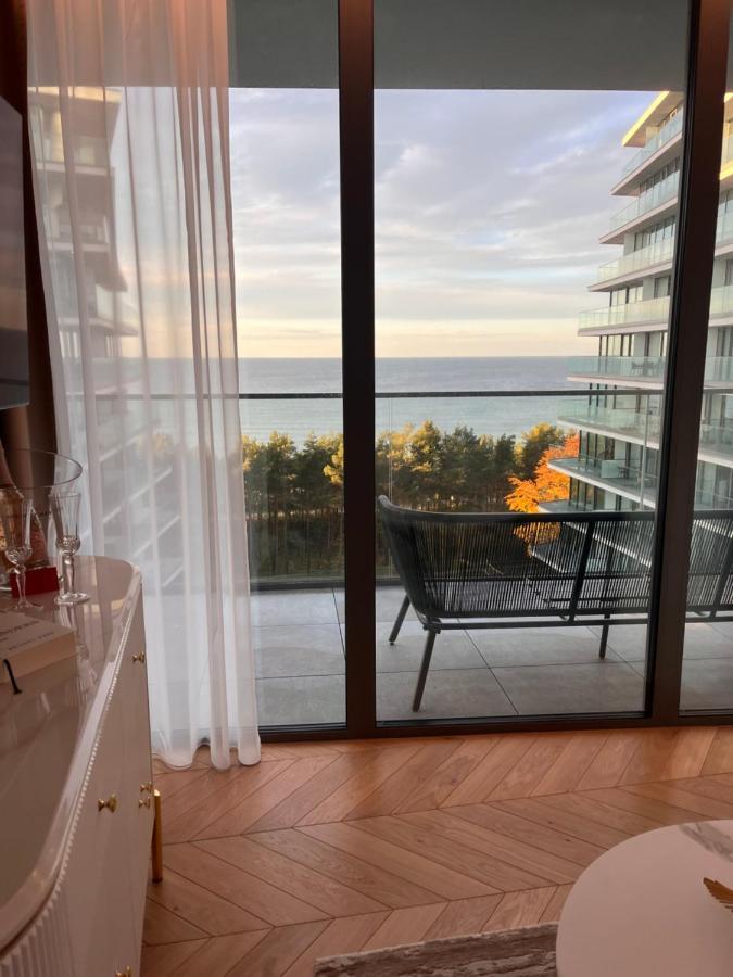 Wave Apartment Tyballtic 7Th Floor With Two Bedrooms And Sea View! Miedzyzdroje Eksteriør billede