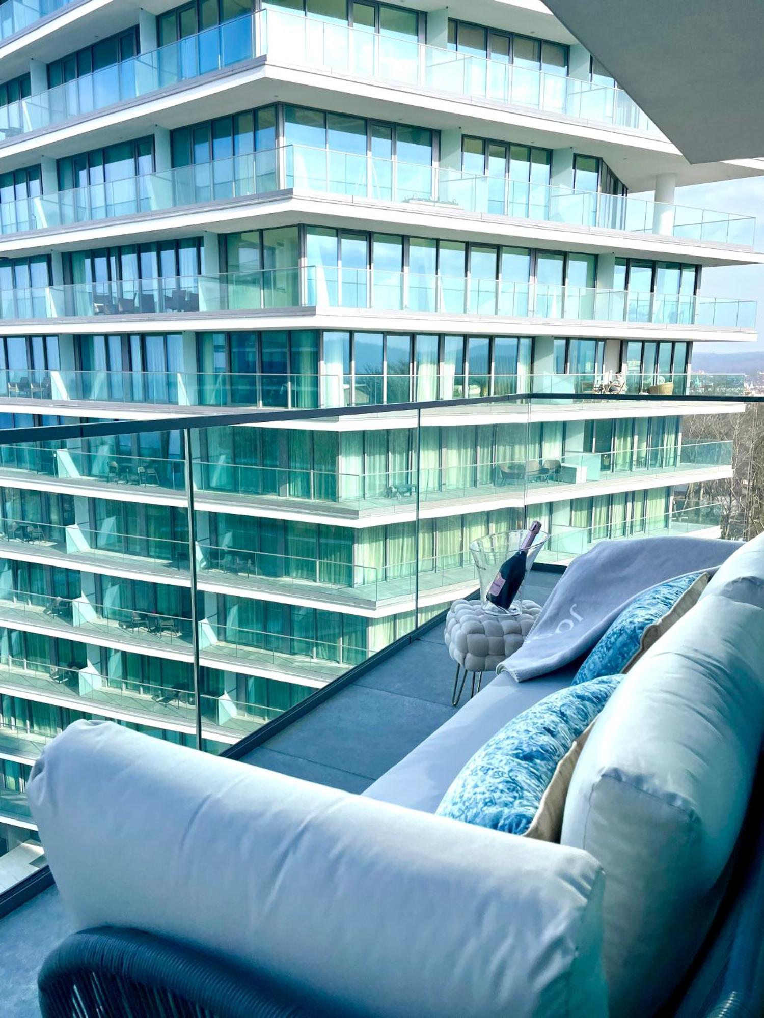 Wave Apartment Tyballtic 7Th Floor With Two Bedrooms And Sea View! Miedzyzdroje Eksteriør billede