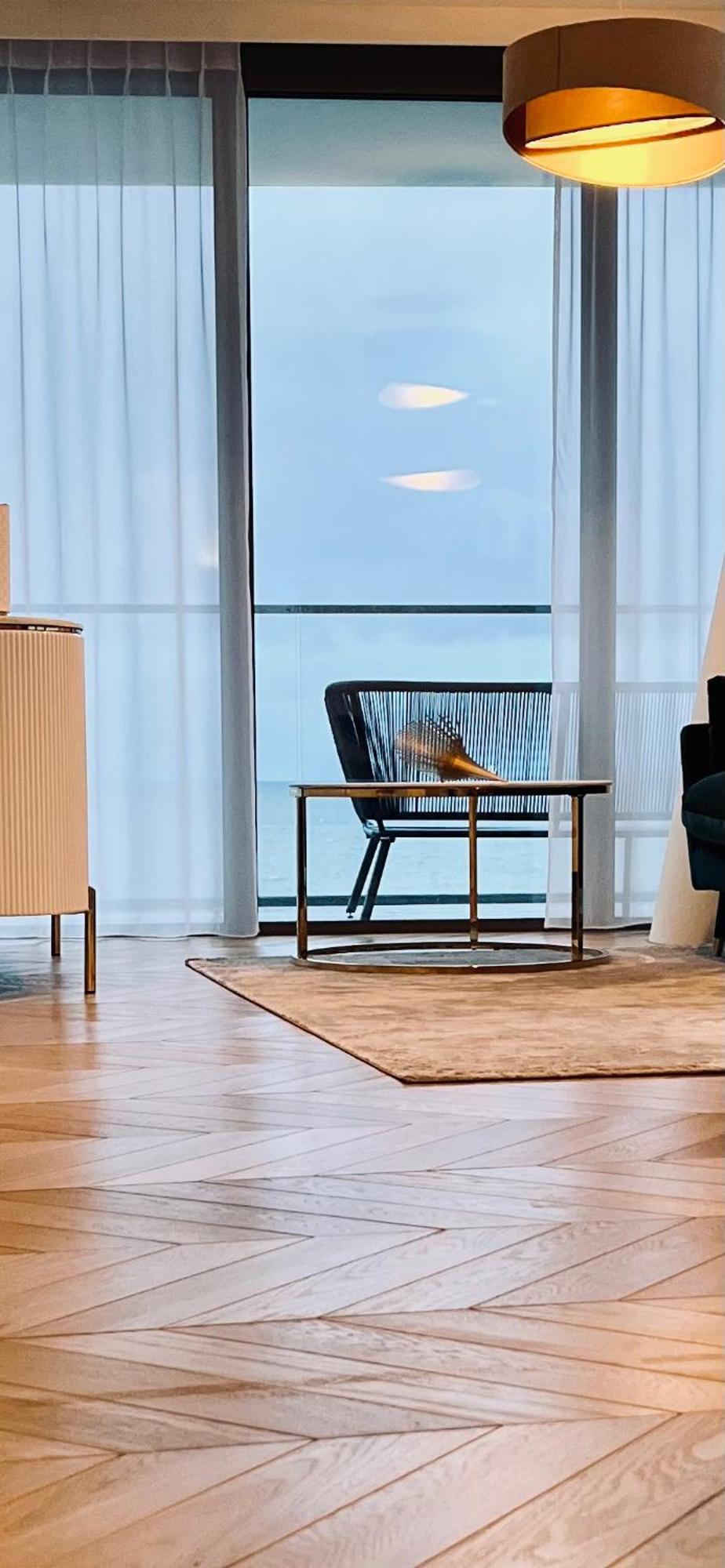 Wave Apartment Tyballtic 7Th Floor With Two Bedrooms And Sea View! Miedzyzdroje Eksteriør billede